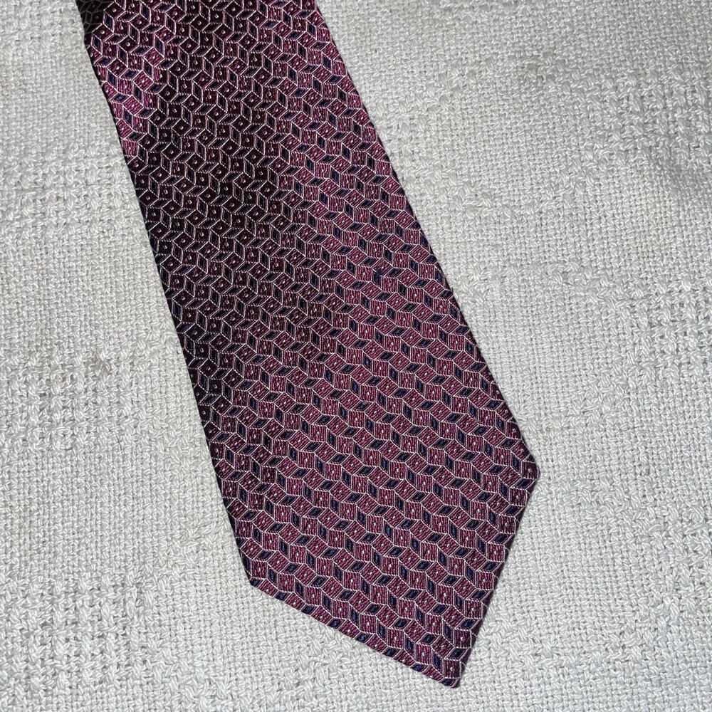 Lauren Ralph Lauren Dress Tie Mens Size 57” 3.5” Purple Business Formal City